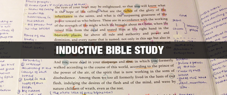 Inductive Bible Study Methods
